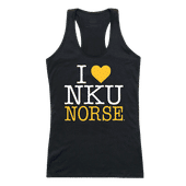 W Republic Women's I Love Tank Shirt Northern Kentucky Norse 532-356
