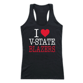 W Republic Women's I Love Tank Shirt Valdosta State Blazers 532-398