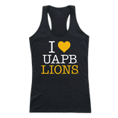 W Republic Women's I Love Tank Shirt University Of Arkansas At Pine Bluff 532-418