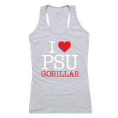 W Republic Women's I Love Tank Shirt Pitt State Gorillas 532-427