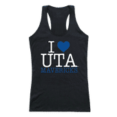 W Republic Women's I Love Tank Shirt Texas-Arlington Mavericks 532-433