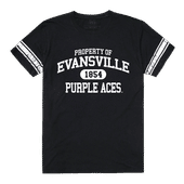 W Republic Property Tee Shirt University Of Evansville Purple Aces 535-424
