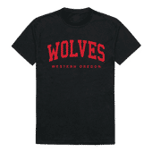 W Republic College Tee Shirt Western Oregon Wolves 537-406