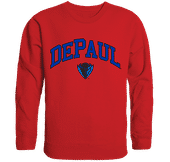 W Republic Campus Crewneck Sweatshirt Depaul Blue Demons 541-121
