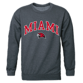 W Republic Campus Crewneck Sweatshirt Miami Of Ohio Redhawks 541-131