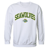 W Republic Campus Crewneck Sweatshirt University Of Alaska Anchorage Seawolves 541-259