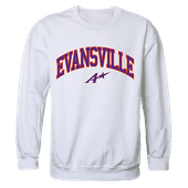 W Republic Campus Crewneck Sweatshirt University Of Evansville Purple Aces 541-424