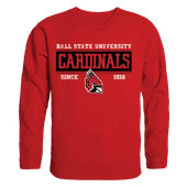 W Republic Established Crewneck Sweatshirt Ball State Cardinals 544-264