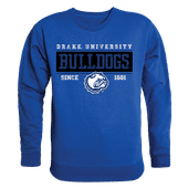 W Republic Established Crewneck Sweatshirt Drake University Bulldogs 544-292