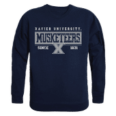 W Republic Established Crewneck Sweatshirt Xavier Musketeers 544-417