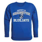 W Republic Property Of Crewneck Sweatshirt Creighton University Bluejays 545-118
