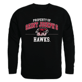 W Republic Property Of Crewneck Sweatshirt Saint Joseph's University Hawks 545-232