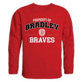 W Republic Property Of Crewneck Sweatshirt Bradley Braves 545-270