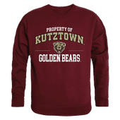 W Republic Property Of Crewneck Sweatshirt Kutztown Golden Bears 545-321