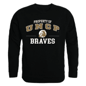 W Republic Property Of Crewneck Sweatshirt Unc Pembroke Braves 545-352