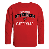 W Republic Property Of Crewneck Sweatshirt Otterbein University Cardinals 545-361