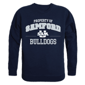 W Republic Property Of Crewneck Sweatshirt Samford University Bulldogs 545-375