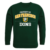 W Republic Property Of Crewneck Sweatshirt San Francisco Dons 545-377