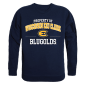 W Republic Property Of Crewneck Sweatshirt Wisconsin Eau Claire Blugolds 545-409