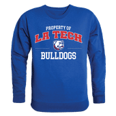 W Republic Property Of Crewneck Sweatshirt Louisiana Tech Bulldogs 545-419