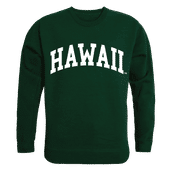 W Republic Arch Crewneck Sweatshirt Hawaii Warriors 546-122