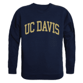 W Republic Arch Crewneck Sweatshirt California Davis Aggies 546-161