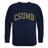 W Republic Arch Crewneck Sweatshirt Cal State Monterey Bay Otters 546-206