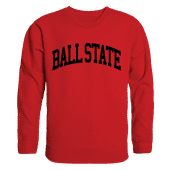 W Republic Arch Crewneck Sweatshirt Ball State Cardinals 546-264