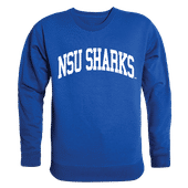 W Republic Arch Crewneck Sweatshirt Nova Southeastern Sharks 546-358
