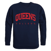 W Republic Arch Crewneck Sweatshirt Queens College Knights 546-364