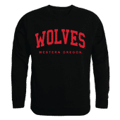 W Republic Arch Crewneck Sweatshirt Western Oregon Wolves 546-406