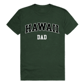 W Republic College Dad Tee Shirt Hawaii Warriors 548-122