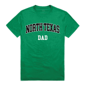 W Republic College Dad Tee Shirt North Texas Mean Green 548-195
