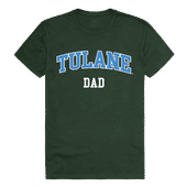 W Republic College Dad Tee Shirt Tulane Green Wave 548-198