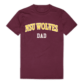 W Republic College Dad Tee Shirt Northern State University Wolves 548-355