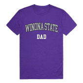 W Republic College Dad Tee Shirt Winona State Warriors 548-408