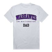 W Republic College Dad Tee Shirt Wisconsin Whitewater Warhawks 548-414