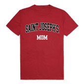 W Republic College Mom Tee Shirt Saint Joseph's University Hawks 549-232
