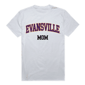 W Republic College Mom Tee Shirt University Of Evansville Purple Aces 549-424