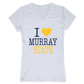 W Republic Women's I Love Shirt Murray State Racers 550-135