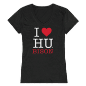 W Republic Women's I Love Shirt Howard Bison 550-171