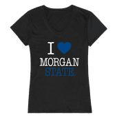 W Republic Women's I Love Shirt Morgan State Bears 550-224