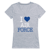 W Republic Women's I Love Shirt Air Force Falcons 550-242