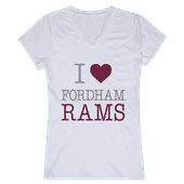 W Republic Women's I Love Shirt Fordham Rams 550-305