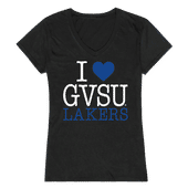W Republic Women's I Love Shirt Grand Valley State Lakers 550-308