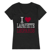 W Republic Women's I Love Shirt Lafayette Leopards 550-323