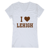 W Republic Women's I Love Shirt Lehigh Mountain Hawks 550-327