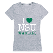 W Republic Women's I Love Shirt Norfolk State Spartans 550-350