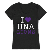 W Republic Women's I Love Shirt North Alabama Lions 550-351