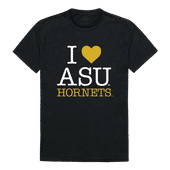 W Republic I Love Tee Shirt Alabama State Hornets 551-102